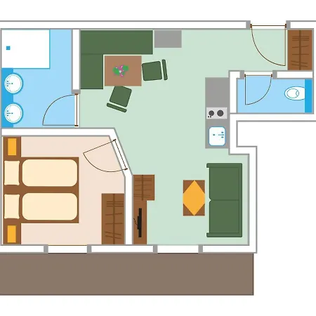 Boutique Sonnenhang - Incl Rooftop Апартаменты *